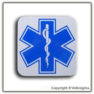 Star of Life Magnetic Sign