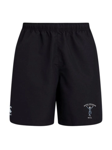 BRISTOL HARLEQUINS RFC CLUB LEISURE SHORTS - BLACK BRISTOL HARLEQUINS RFC CLUB LEISURE SHORTS - BLACK