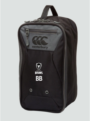 BRISTOL BISONS RFC CCC BOOTBAG - BLACK BRISTOL BISONS RFC CCC BOOTBAG - BLACK
