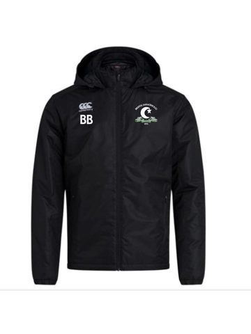BRISTOL SARACENS RFC - CCC CLUB RAIN JACKET BLACK BRISTOL SARACENS RFC - CCC CLUB RAIN JACKET BLACK