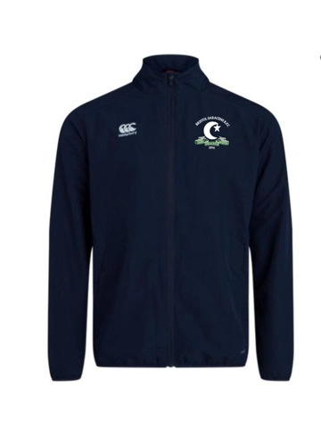 BRISTOL SARACENS RFC - CCC CLUB TRACK JACKET BLACK BRISTOL SARACENS RFC - CCC CLUB TRACK JACKET BLACK