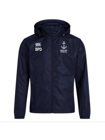 DOCKERS RFC CCC CLUB RAIN JACKET - NAVY