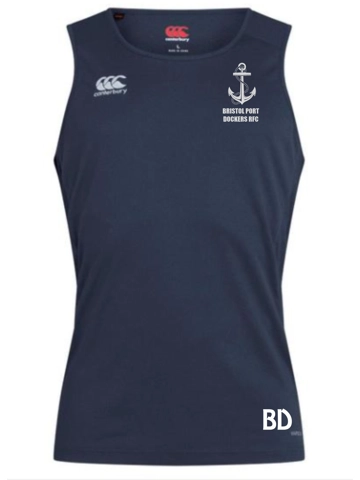 DOCKERS RFC CCC CLUB SINGLET - NAVY