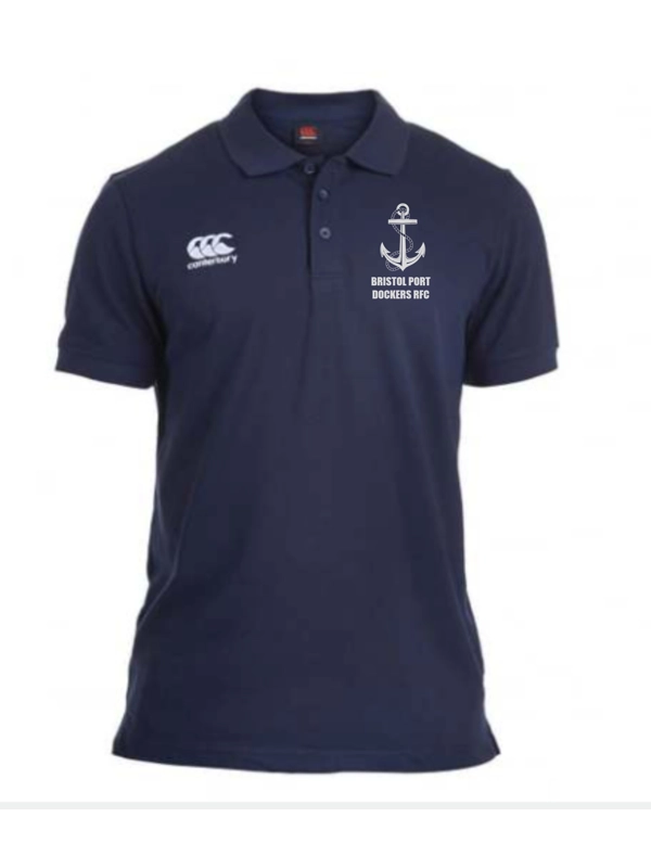 DOCKERS RFC CCC WAIMAK COTTON POLO - NAVY