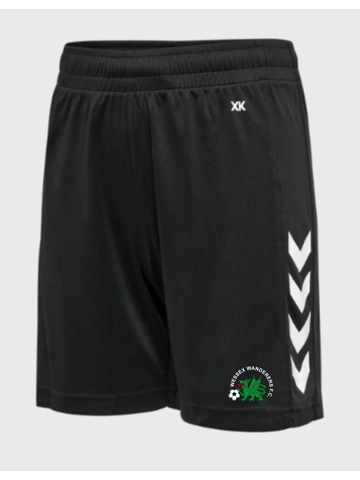 WESSESX WANDERERS FC CORE XK COACHES SHOERTS - BLACK WESSESX WANDERERS FC CORE XK COACHES SHOERTS - BLACK