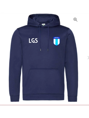 LONGWELL GREEN FC ADULT SPORTS HOODIE - NAVY