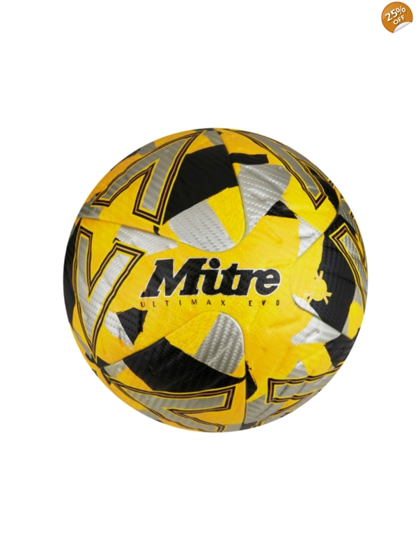 MITRE ULTIMATCH EVO FOOTBALL - YELLOW