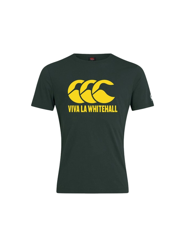 Whitehall RFC - CCC CLUB PLAIN TEE - FOREST GREEN