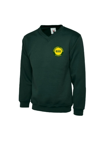 Longwell Green School - V Neck Sweatshirt