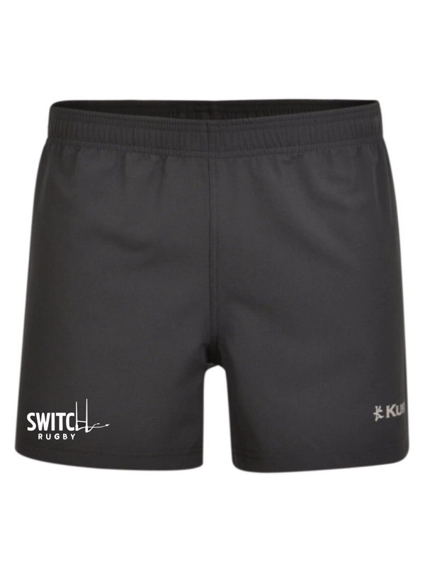 SWITCH RUGBY KUKRI RUGBY SHORTS - BLACK