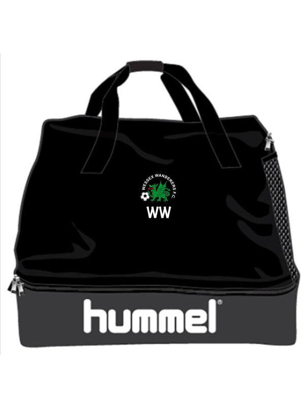 WESSEX WANDERERS HUMMEL FOUNATION PLAYERS BAG BLACK