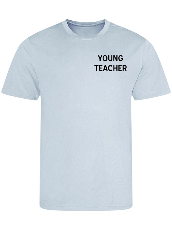 JC001 MAJESTICS GYMNASTICS YOUNG TEACHER MEN TEE - HEATHER GREY