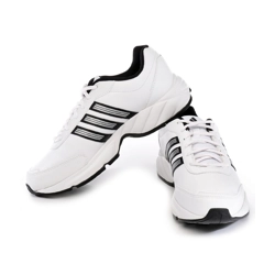White sports leather sh..