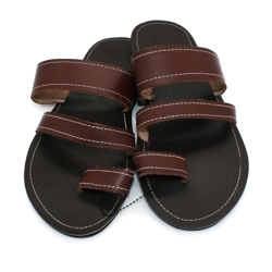 Brown open slippers Brown open slippers