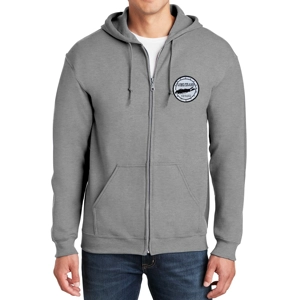 LI Patch Zip-Up Hoodie