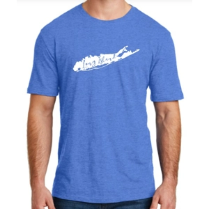 Long Island Map T-shirt