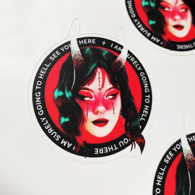 Surely Going - Sticker label