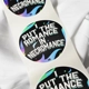 Romance in Necromance - Sticker label