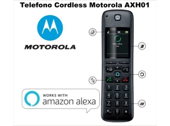 TELEFONO CORDLESS MOTOROLA CON ALEXA AXH01