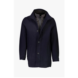 Bison ulljakke 3/4 lang 80-390002 Navy
