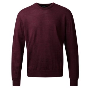 Clipper Milan 50101/30171 Burgunder melert  100% merino ull