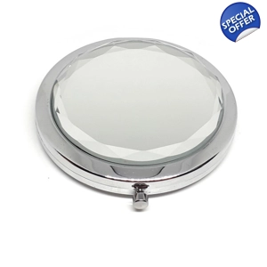 Compact Mirror (Clear / Silver)