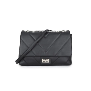 Luxurious Padded Handbag (Black)