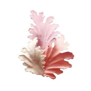 Floral Brooch (Silver / Pink / Cream)