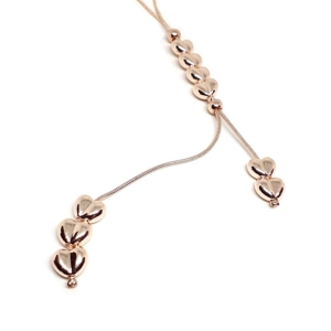 Heart Charm Necklace (Rose Gold)