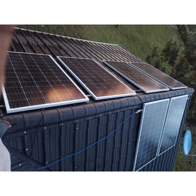 6kVA Solar system with 4x Batteries