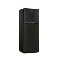 Von VART-18DMS Double Door Fridge 138L - Stainless Steel