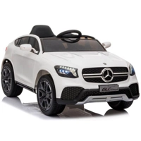 Mercedes Benz GLC Coupe Battery Operated Car -White