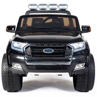 Ford Ranger Powered Riding Truck (4WD) Battery Operated SUV Car - Black