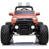 Ford Ranger Powered Riding Monster Truck Battery Operated SUV Car - Orange