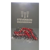 KAWASAKI KX250F 06-08 MISHIMOTO SILICONE HOSE KIT RED