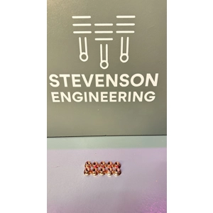 M8x1.25 COPPER EXHAUST MANIFOLD NUT