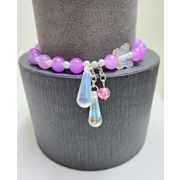 Purple beaded bracelets - gifts - bracelets