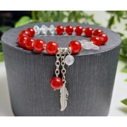 Red beaded bracelets - gifts - bracelets