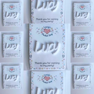 Personalised Name Pocket Hug | party favour | thoughtful gifts