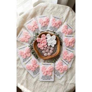 Pink Bow pocket hug | party favour | thoughtful gifts