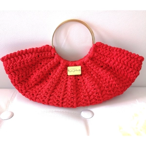 Meia lua / SilvaPrecious - red and gold