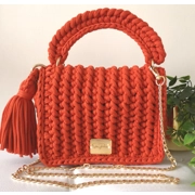 Top handle luxury clutch bag / SilvaPrecious