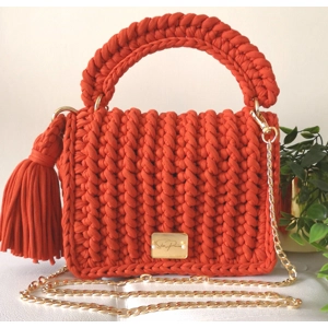 Top handle luxury clutch bag / SilvaPrecious