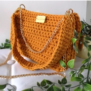 Luxurious Gold Duo Strap handbag