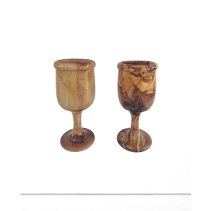 Set of 2 Wine Glasses: Unique, Rustic, and Stylish Wine Go..