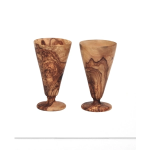 Set of 2 Wine Glasses: Unique, Rustic, and Stylish Wine Go..