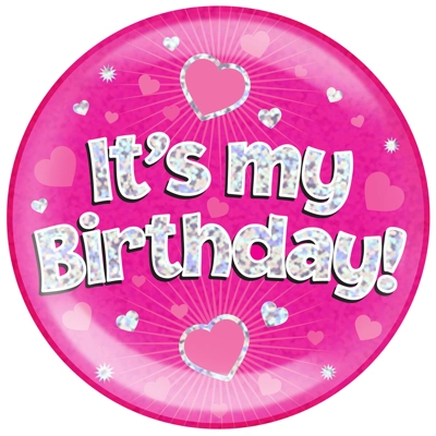 Giant Birthday Badge