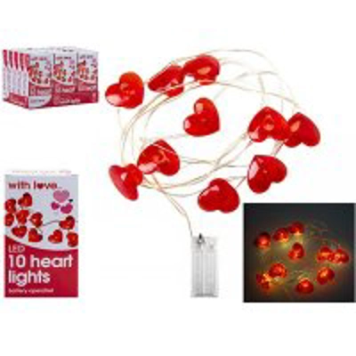 Heart Shaped string lights