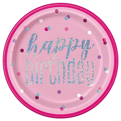 Party Plates - Happy Birthday