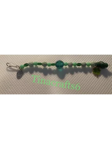 Green St. Patrick keychain